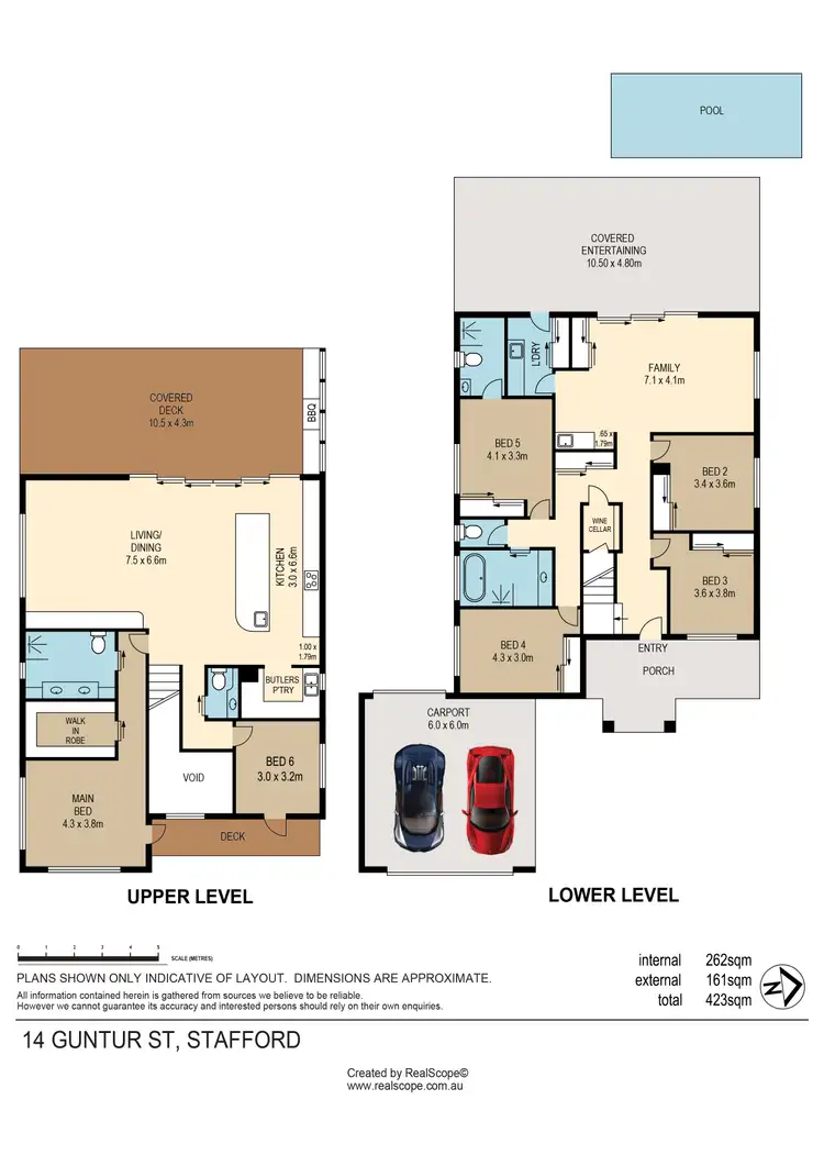 Floorplan of Homely house listing, 14 Guntur Street, Stafford QLD 4053