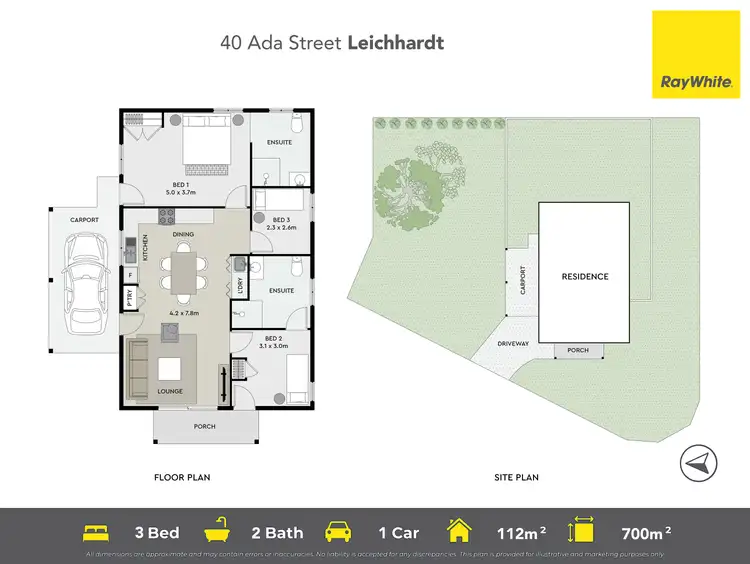 Floorplan of Homely house listing, 40 Ada Street, Leichhardt QLD 4305