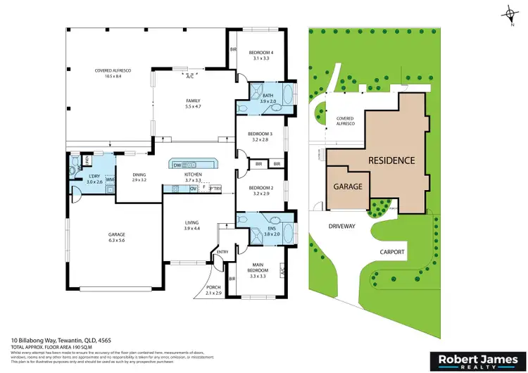 Floorplan of Homely house listing, 10 Billabong Way, Tewantin QLD 4565