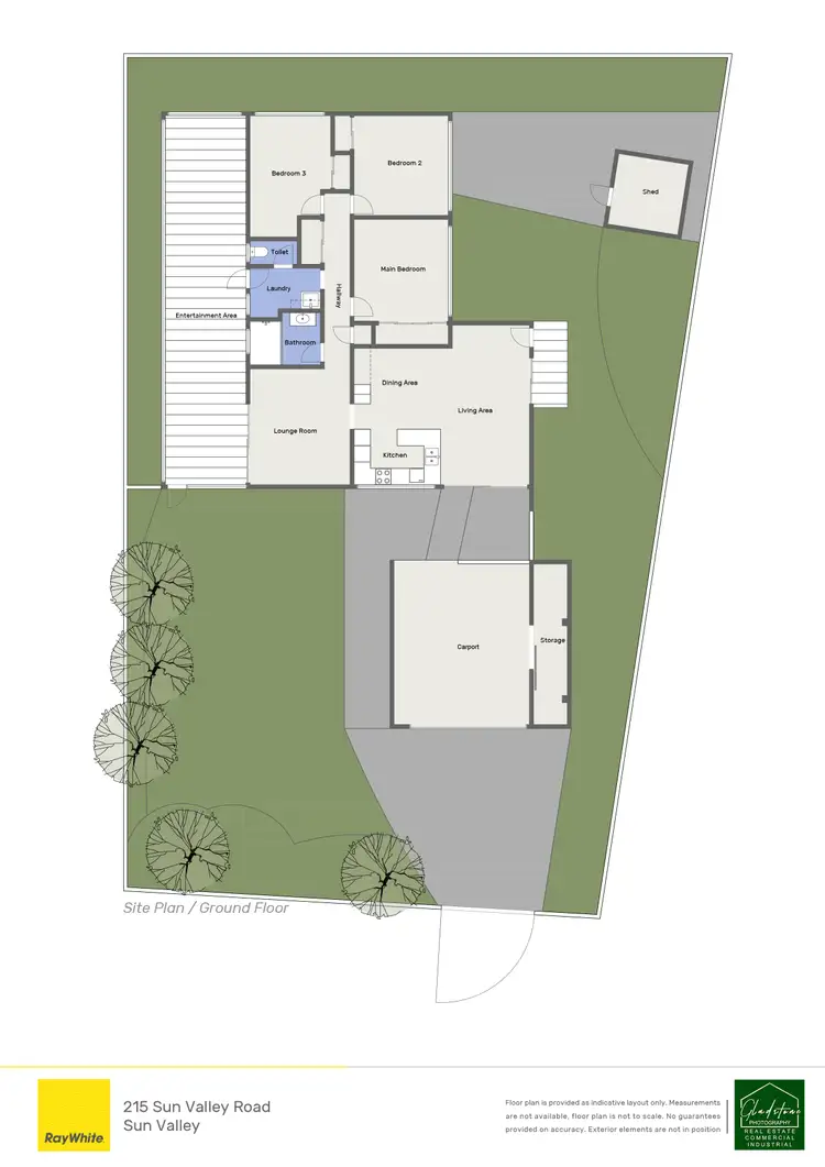 Floorplan of Homely house listing, 215 Sun Valley Road, Kin Kora QLD 4680