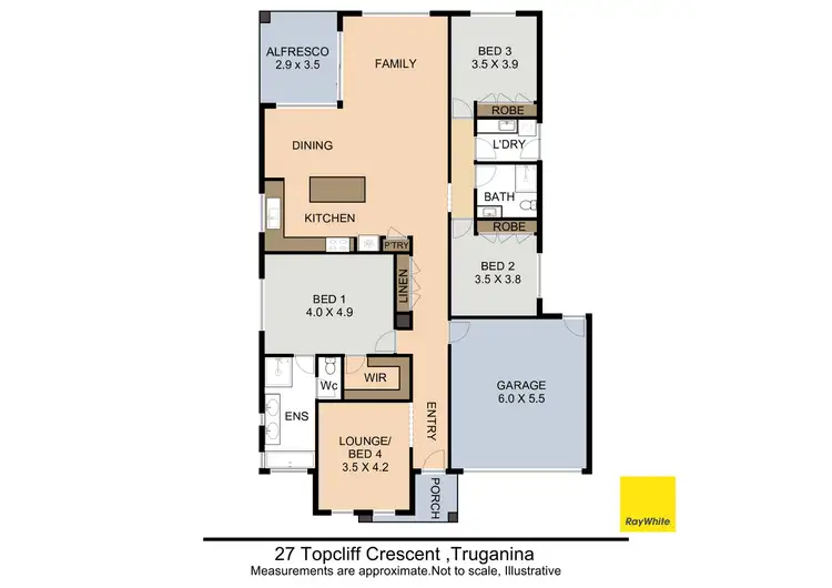 Floorplan of Homely house listing, 27 Topcliffe Crescent, Truganina VIC 3029