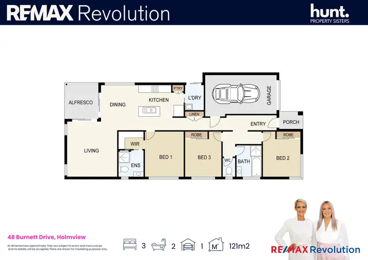 Floorplan of Homely house listing, 48 Burnett Drive, Holmview QLD 4207