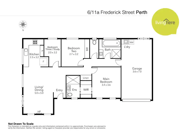 Floorplan of Homely house listing, 6/11a Frederick Street, Perth TAS 7300