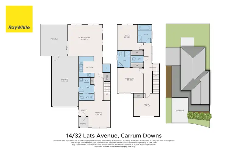 Floorplan of Homely townhouse listing, 14/32 Lats Avenue, Carrum Downs VIC 3201