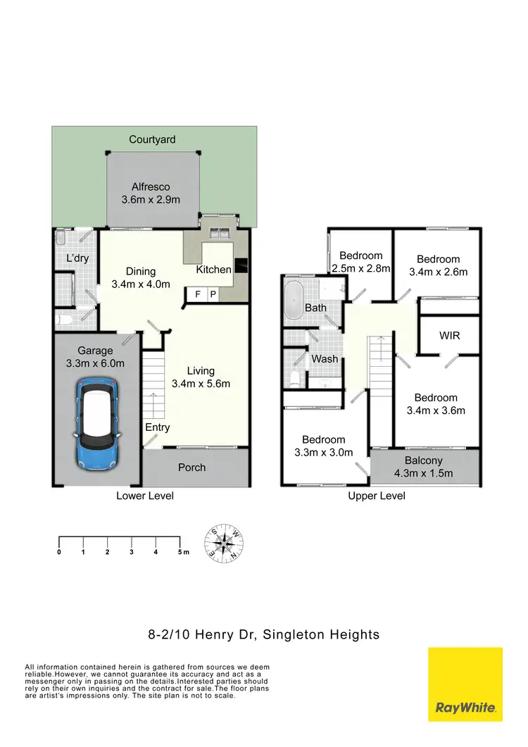 Floorplan of Homely house listing, 8/2-10 Henry Drive, Singleton NSW 2330