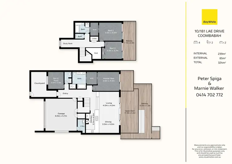 Floorplan of Homely townhouse listing, 10/181 Lae Drive, Coombabah QLD 4216