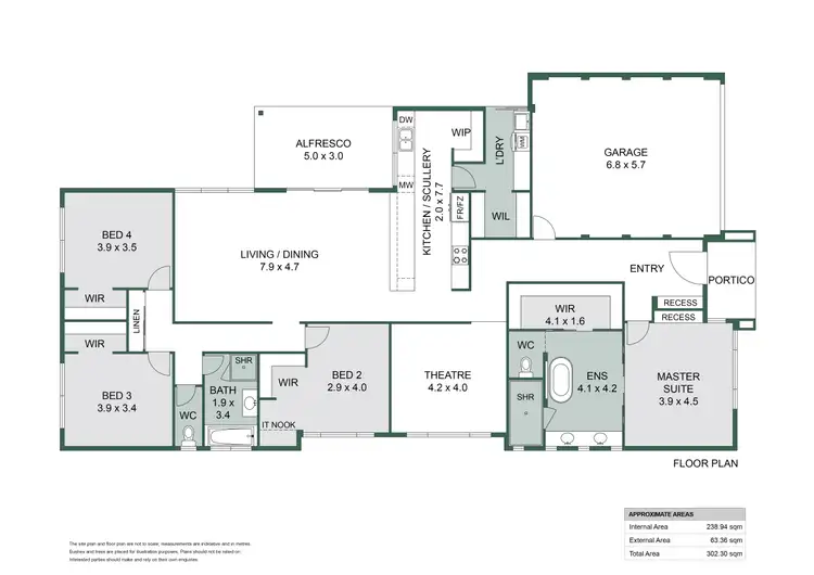 Floorplan of Homely house listing, 11 Mikado Rise, Madora Bay WA 6210
