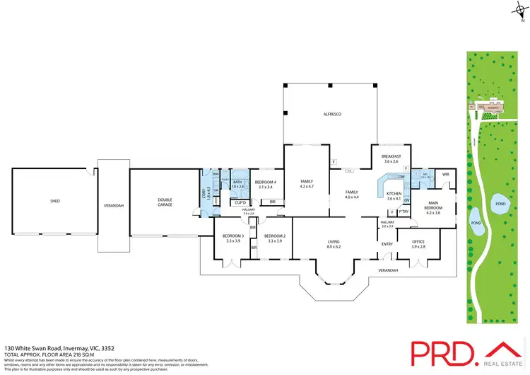 Floorplan of Homely house listing, 130 White Swan Road, Invermay VIC 3352