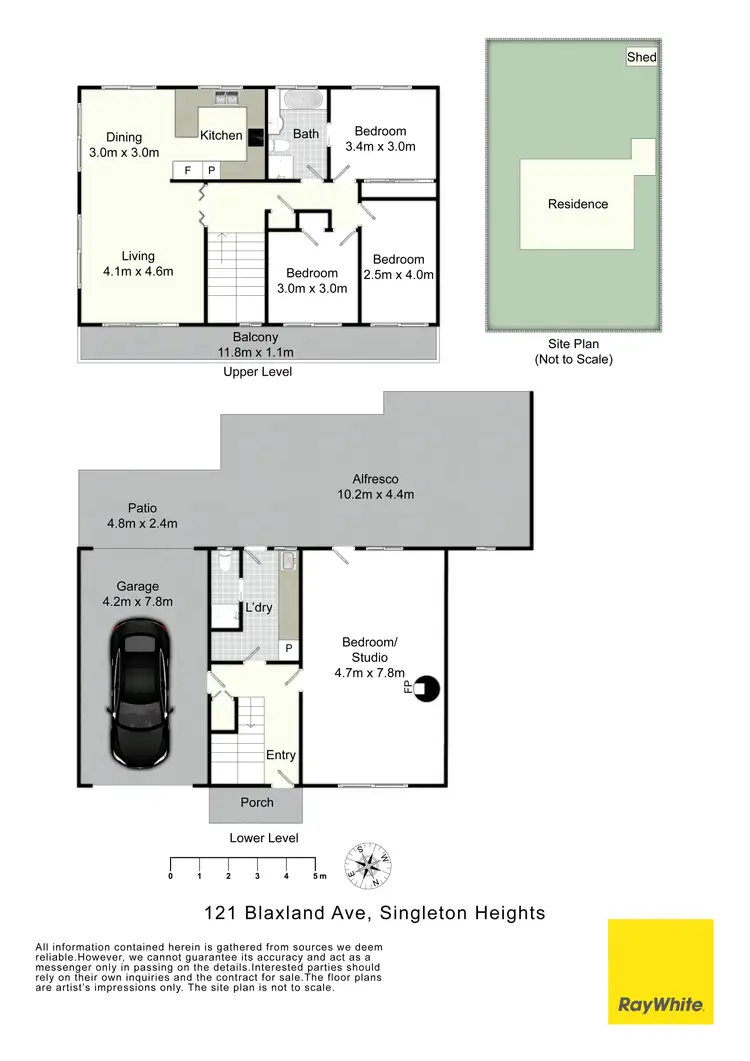 Floorplan of Homely house listing, 121 Blaxland Avenue, Singleton NSW 2330