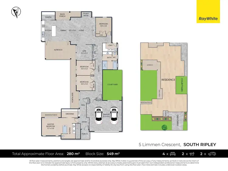 Floorplan of Homely house listing, 5 Limmen Crescent, South Ripley QLD 4306