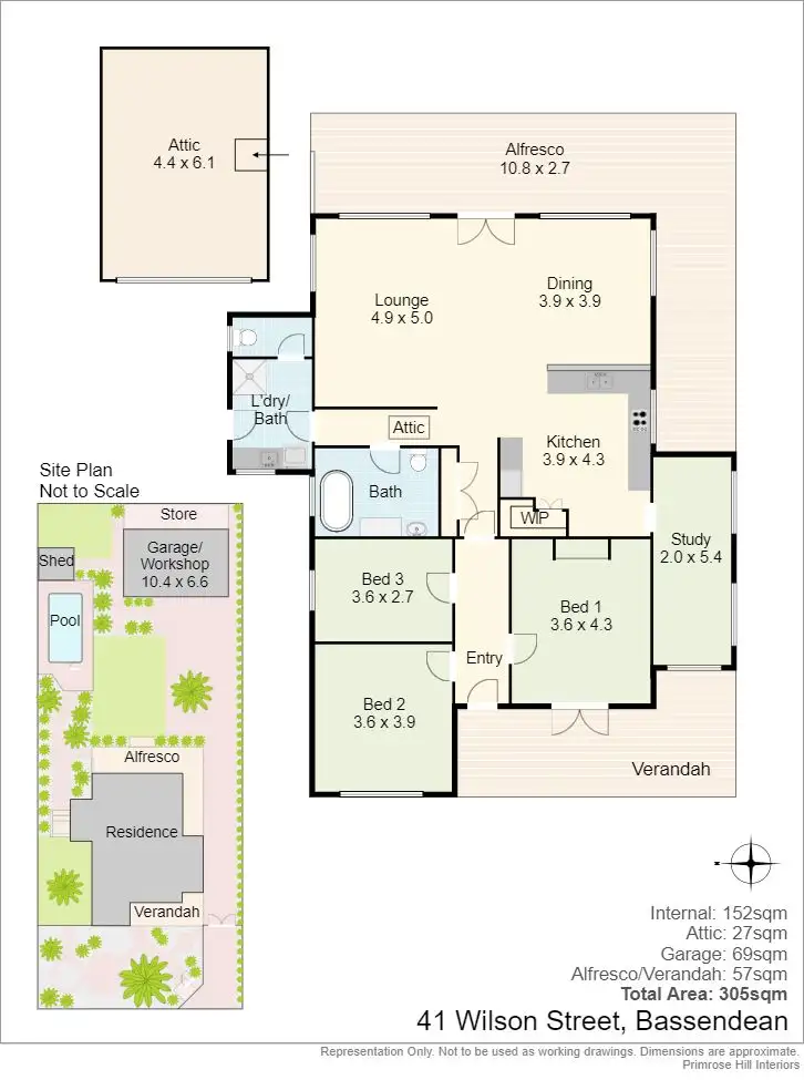 Floorplan of Homely house listing, 41 Wilson Street, Bassendean WA 6054