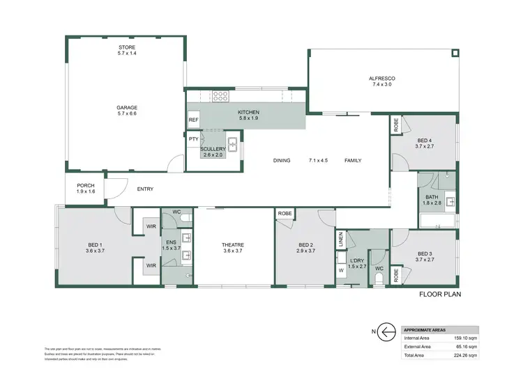 Floorplan of Homely house listing, 26 Cooperage Street, Byford WA 6122
