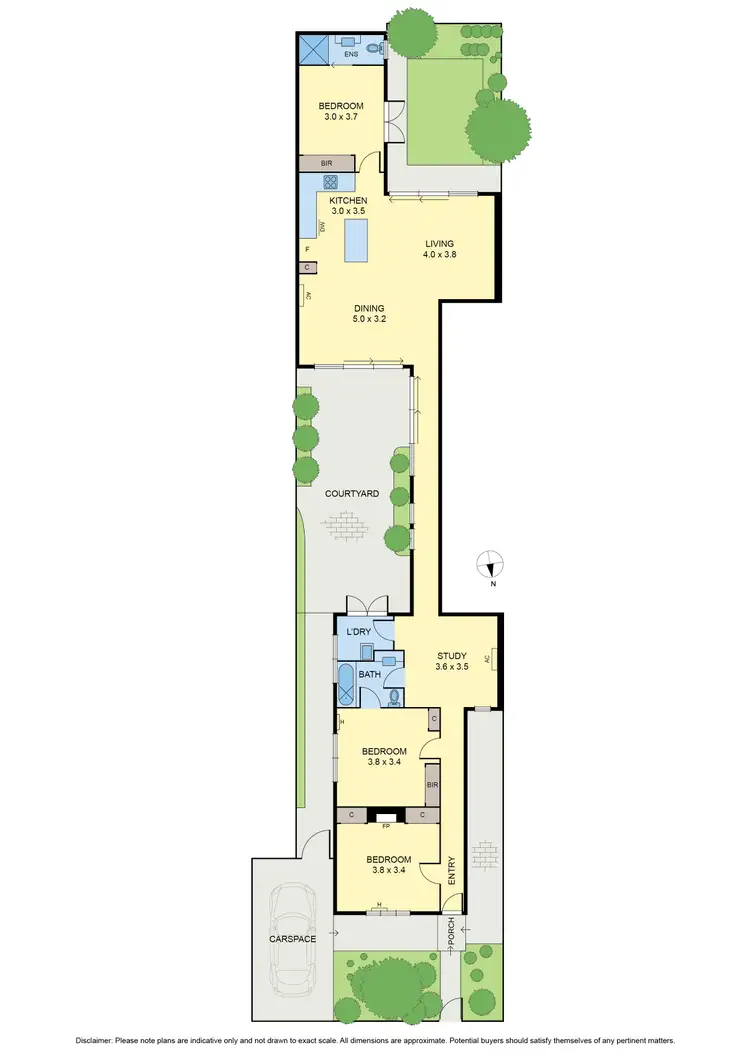 Floorplan of Homely house listing, 156 Weston Street, Brunswick East VIC 3057