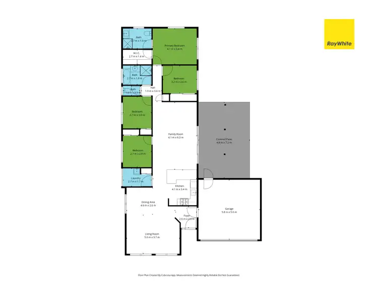 Floorplan of Homely house listing, 4 Tahoe Place, Narangba QLD 4504