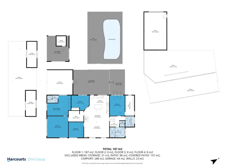 Floorplan of Homely rural property listing, 972 North Deep Creek Road, North Deep Creek QLD 4570