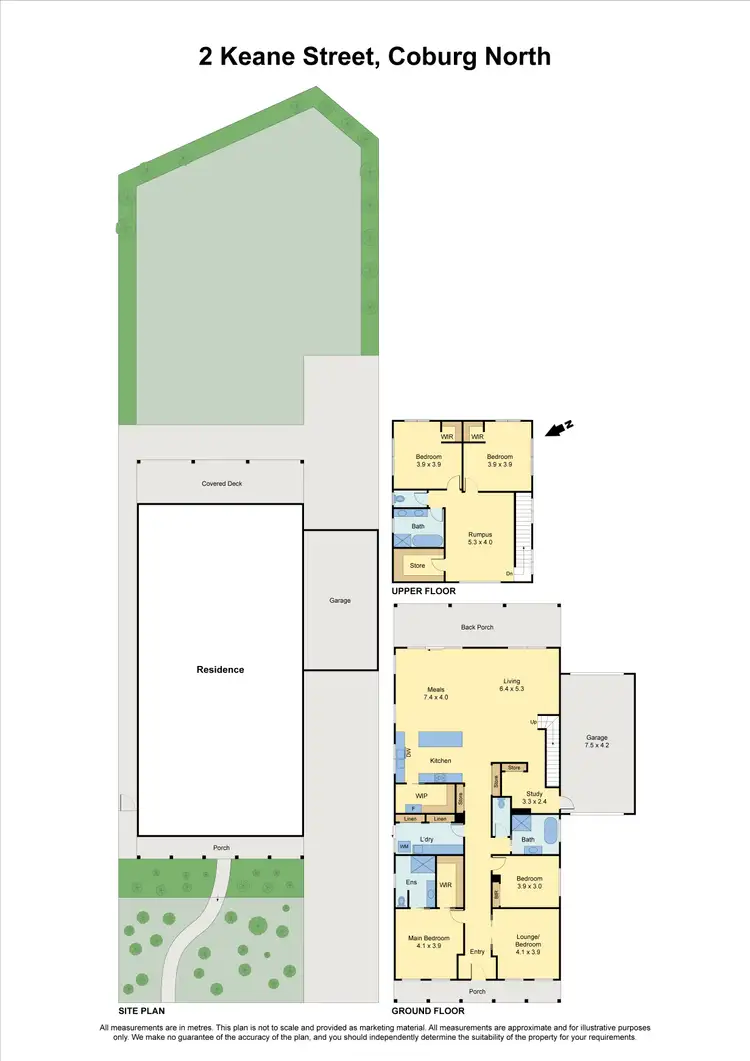Floorplan of Homely house listing, 2 Keane Street, Coburg North VIC 3058