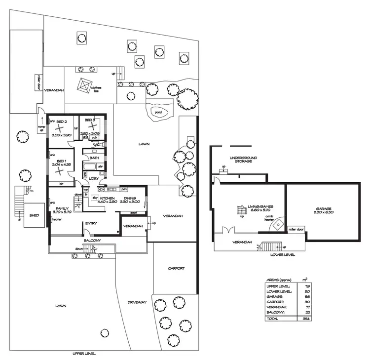 Floorplan of Homely house listing, 112 Brougham Drive, Valley View SA 5093