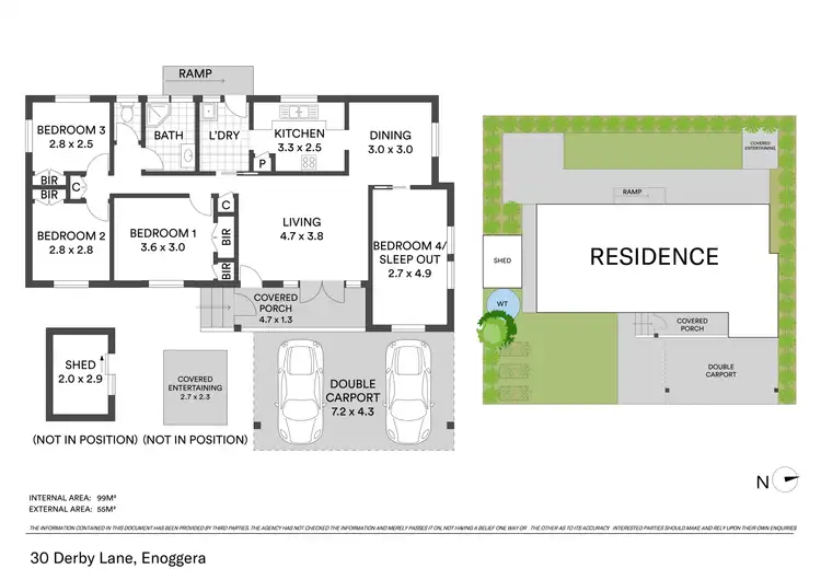 Floorplan of Homely house listing, 30 Derby Lane, Enoggera QLD 4051