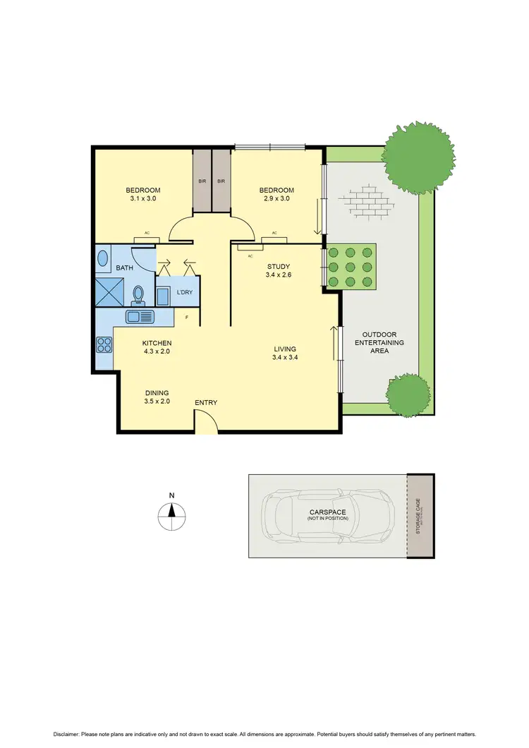 Floorplan of Homely unit listing, 2/133 Nicholson Street, Coburg VIC 3058
