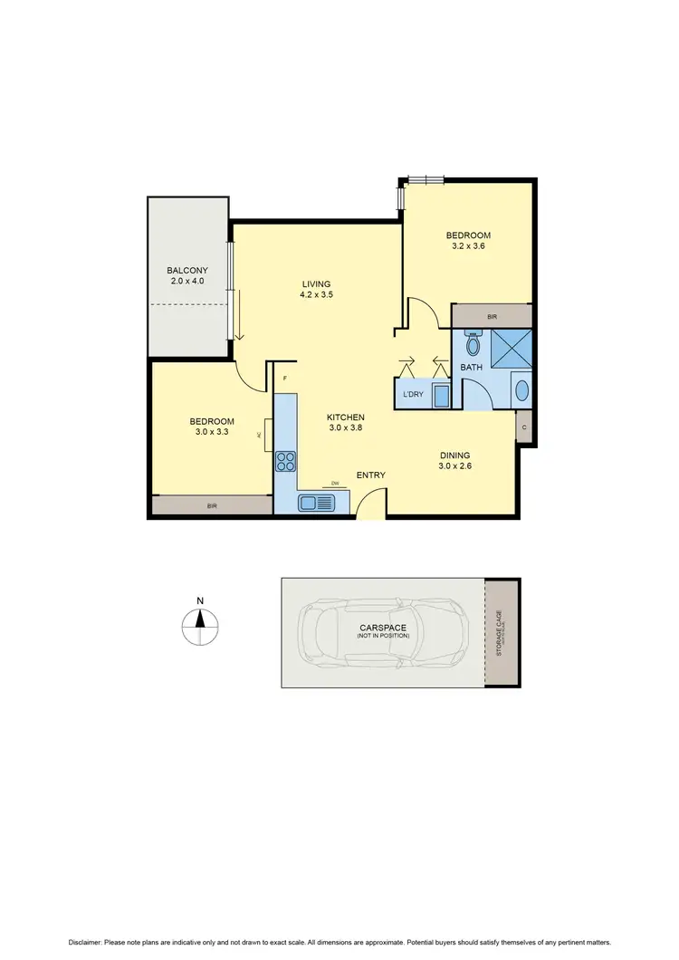 Floorplan of Homely apartment listing, 8/133 Nicholson Street, Coburg VIC 3058