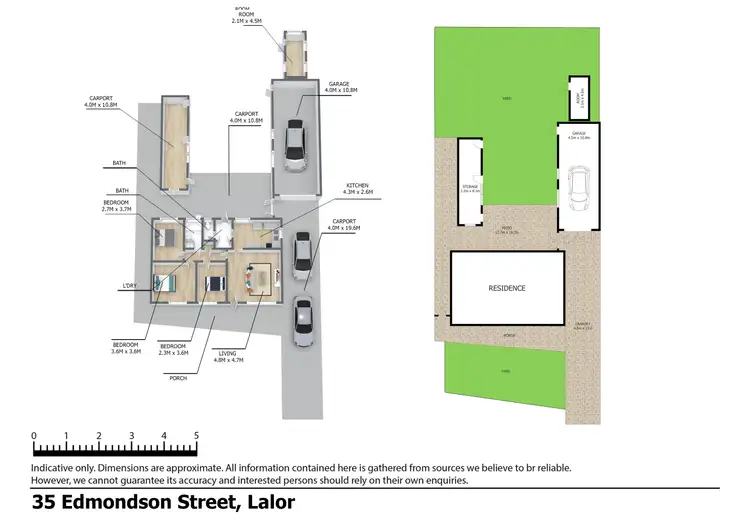 Floorplan of Homely house listing, 35 Edmondson Street, Lalor VIC 3075