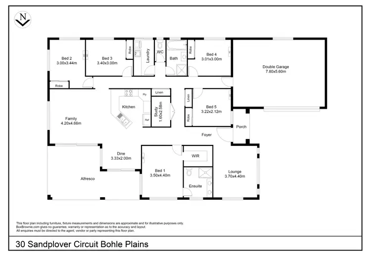 Floorplan of Homely house listing, 30 Sandplover Circuit, Bohle Plains QLD 4817