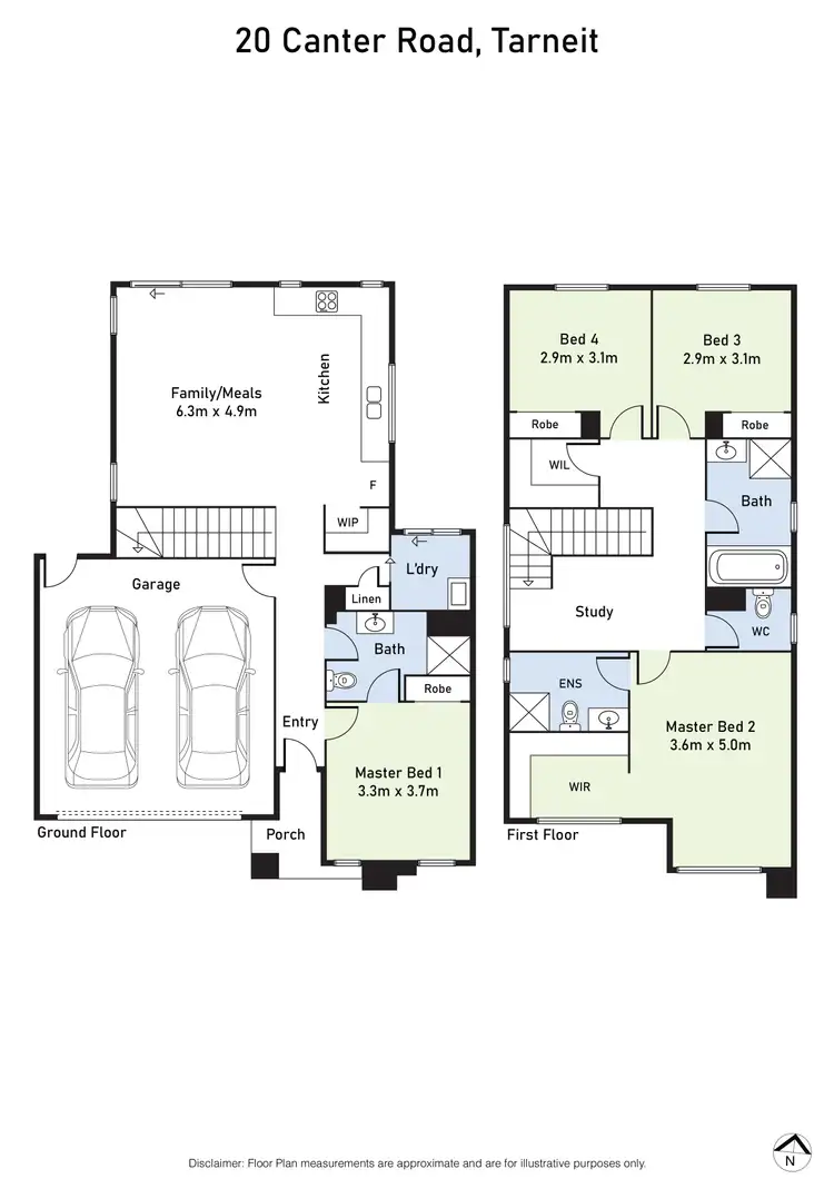 Floorplan of Homely house listing, 20 Canter Road, Tarneit VIC 3029