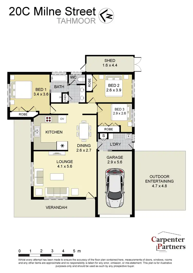 Floorplan of Homely house listing, 20C Milne Street, Tahmoor NSW 2573