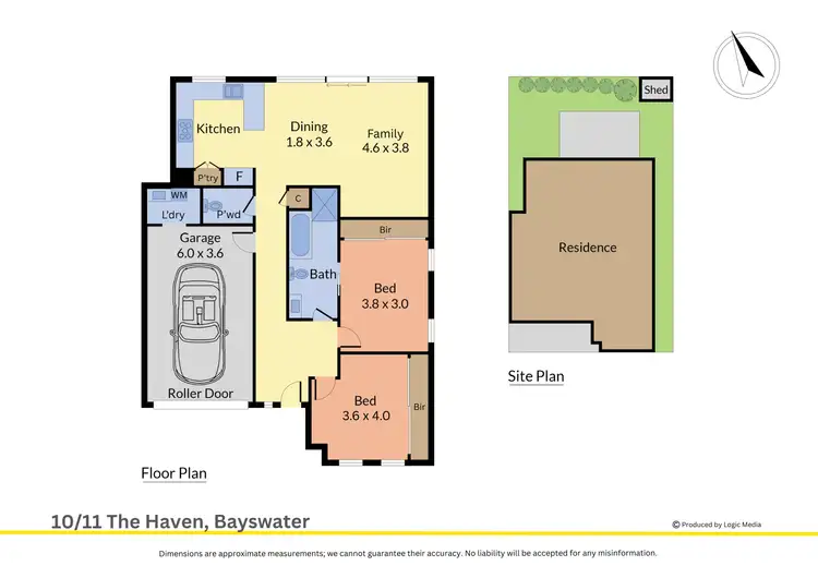 Floorplan of Homely unit listing, 10/11 The Haven, Bayswater VIC 3153