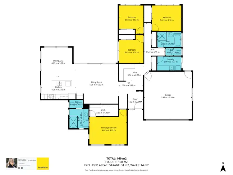 Floorplan of Homely house listing, 5 Parkview Court, Kin Kora QLD 4680
