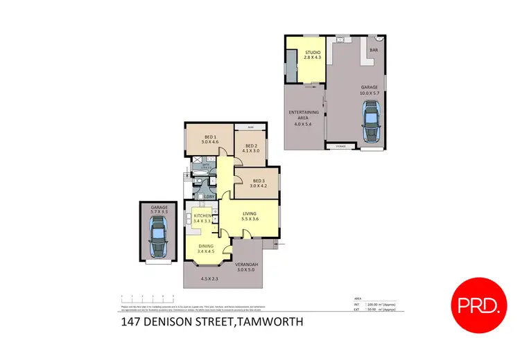 Floorplan of Homely house listing, 147 Denison Street, Tamworth NSW 2340