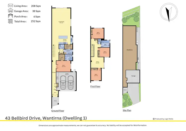 Floorplan of Homely house listing, 43 Bellbird Drive, Wantirna VIC 3152