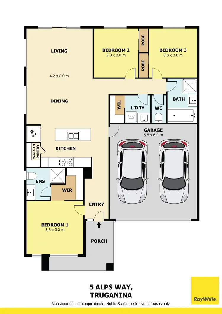 Floorplan of Homely house listing, 5 Alps Way, Truganina VIC 3029