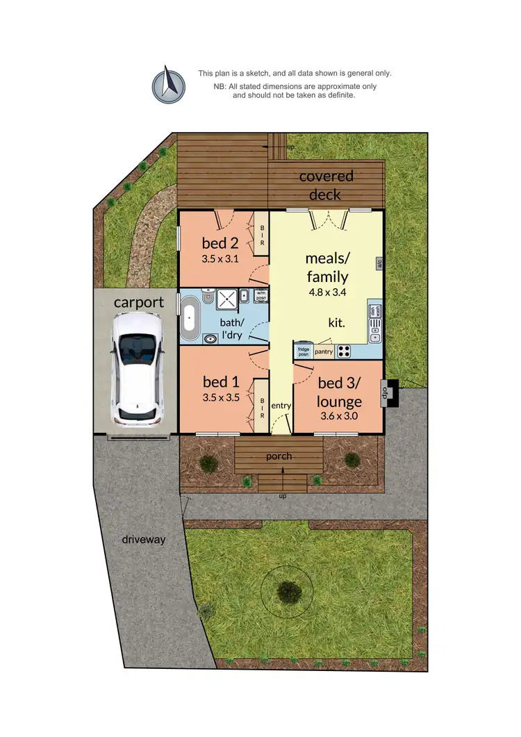 Floorplan of Homely unit listing, 1/26 McCOMB STREET, Lilydale VIC 3140