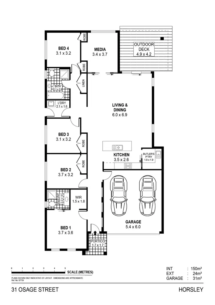 Floorplan of Homely house listing, 31 Osage Street, Horsley NSW 2530