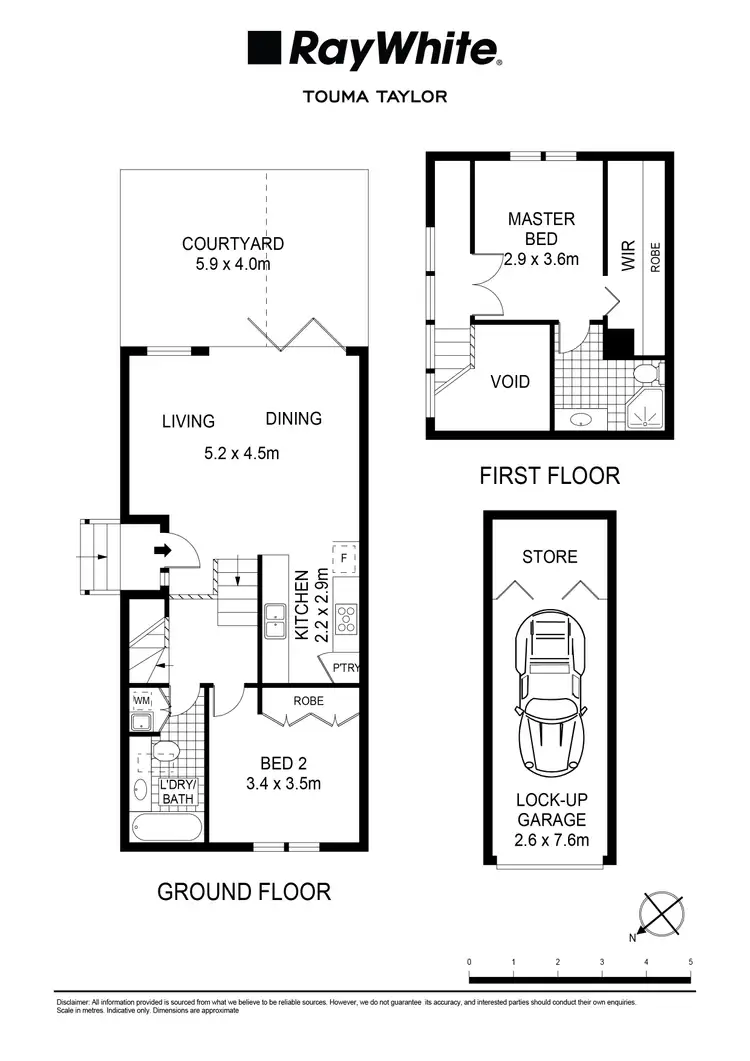 Floorplan of Homely apartment listing, 2/7 Flood Street, Clovelly NSW 2031