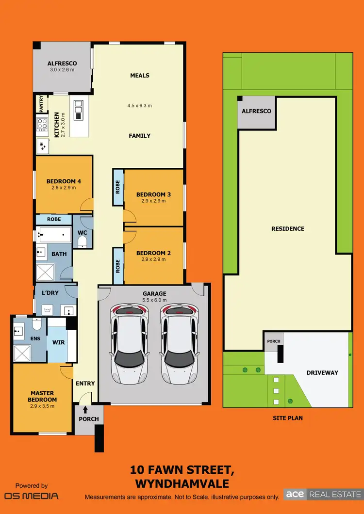 Floorplan of Homely house listing, 10 Fawn Street, Wyndham Vale VIC 3024