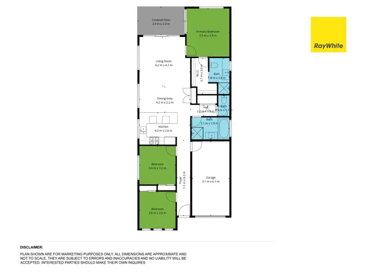 Floorplan of Homely semi-detached listing, 2/176 Graham Road, Morayfield QLD 4506