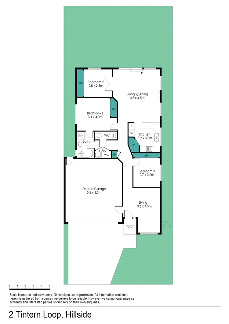 Floorplan of Homely house listing, 2 Tintern Loop, Hillside VIC 3037