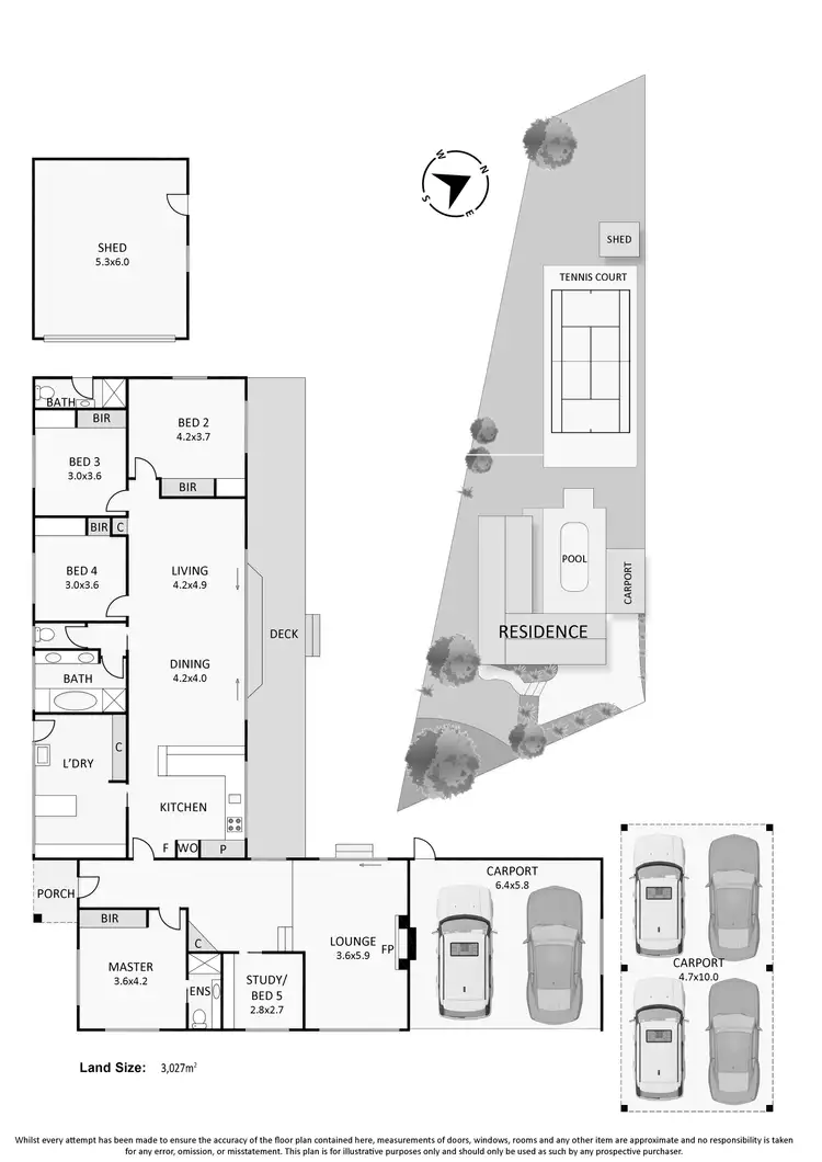 Floorplan of Homely house listing, 132 Overport Road, Frankston South VIC 3199