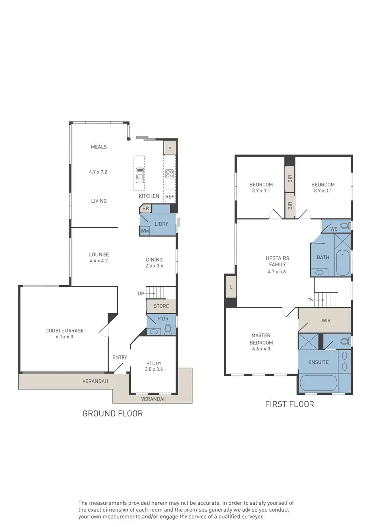 Floorplan of Homely house listing, 8 Kings Domain, Caroline Springs VIC 3023
