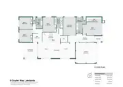 Floorplan of Homely house listing, 9 Goyder Way, Lakelands WA 6180