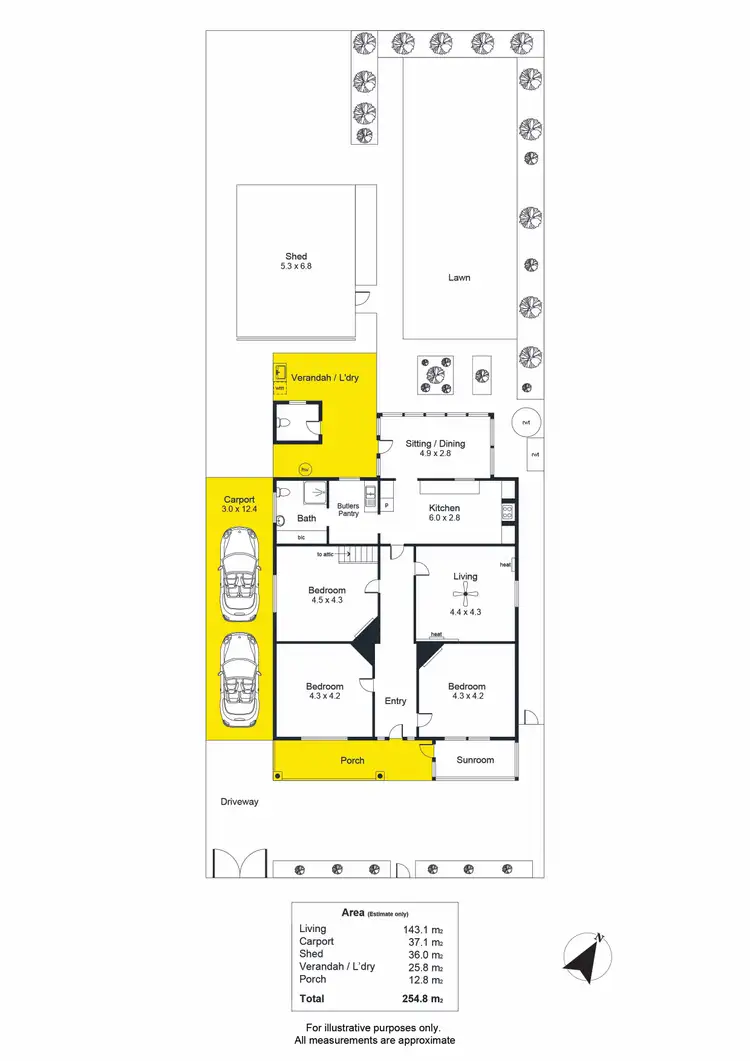 Floorplan of Homely house listing, 5a Bond Street, West Hindmarsh SA 5007