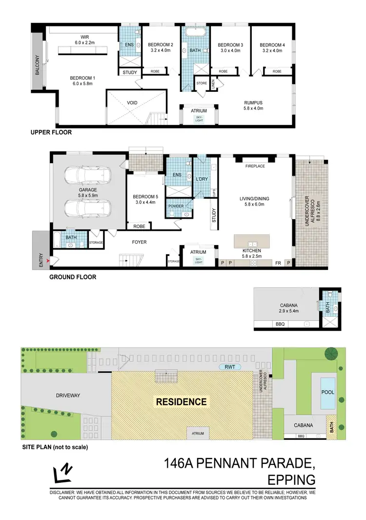 Floorplan of Homely house listing, 146a Pennant Parade, Epping NSW 2121