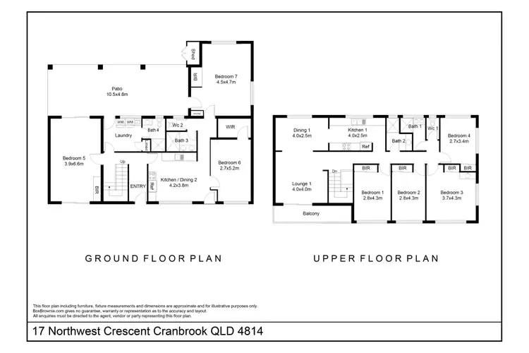 Floorplan of Homely house listing, 17 Northwest Crescent, Cranbrook QLD 4814