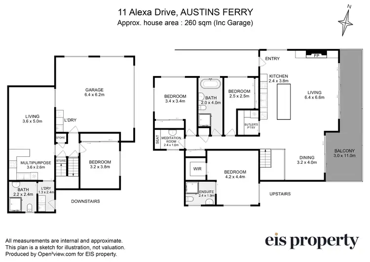 Floorplan of Homely house listing, 11 Alexa Drive, Austins Ferry TAS 7011