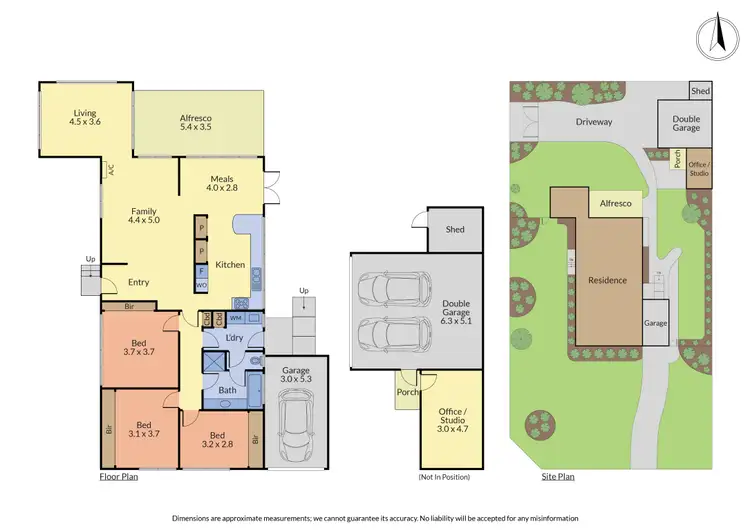 Floorplan of Homely house listing, 4 Hugh Street, Knoxfield VIC 3180