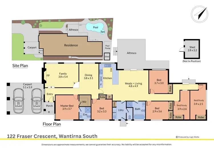 Floorplan of Homely house listing, 122 Fraser Crescent, Wantirna South VIC 3152