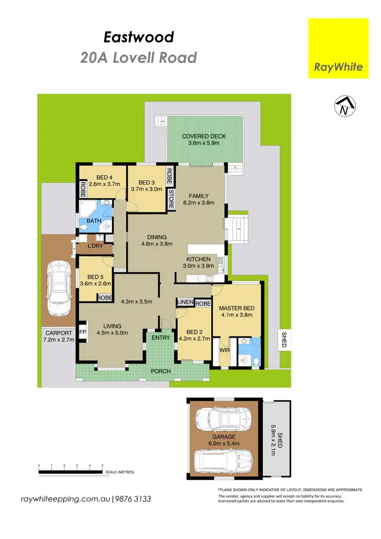 Floorplan of Homely house listing, 20A Lovell Road, Eastwood NSW 2122