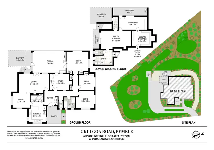 Floorplan of Homely house listing, 2 Kulgoa Road, Pymble NSW 2073